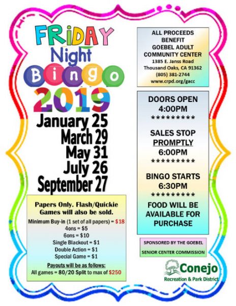 Adults Seniors Conejo Recreation And Park District
