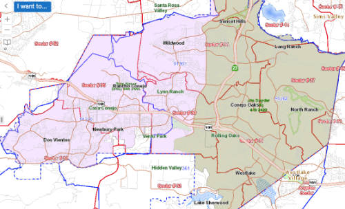 Click map to see if your address falls within our district boundary