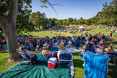 Summer Concert Aug. 11, 2019: CRPD summer concert in the park with band Fortunate Son - tribute band to Creedence Clearwater Revival.