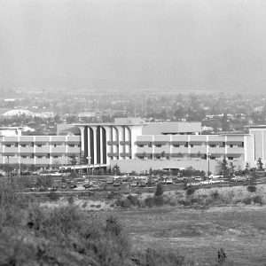 Los Robles Hospital, views of hospital and surrounding area, showing completed portions of building, and areas under construction.  News Chronicle Collection, 01-29-1968_2A, photographer unknown.  CTO_040.  Were happy to share this digital image on Flickr. Please note that this is a copyrighted image. For information regarding obtaining a reproduction of this image, please contact the Special Collections Librarian of the Thousand Oaks Library at specoll@tolibrary.org