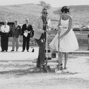 Groundbreaking ceremony for Community Park.  Participants are unidentified.  News Chronicle Collection, photograph by Frank Knight.  03-16-1967_2b, CTO_314.  Were happy to share this digital image on Flickr. Please note that this is a copyrighted image. For information regarding obtaining a reproduction of this image, please contact the Special Collections Librarian of the Thousand Oaks Library at specoll@tolibrary.org
