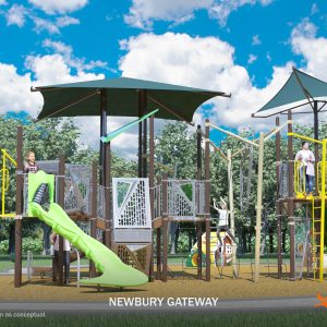 Newbury Gateway Park Playground Photo 3