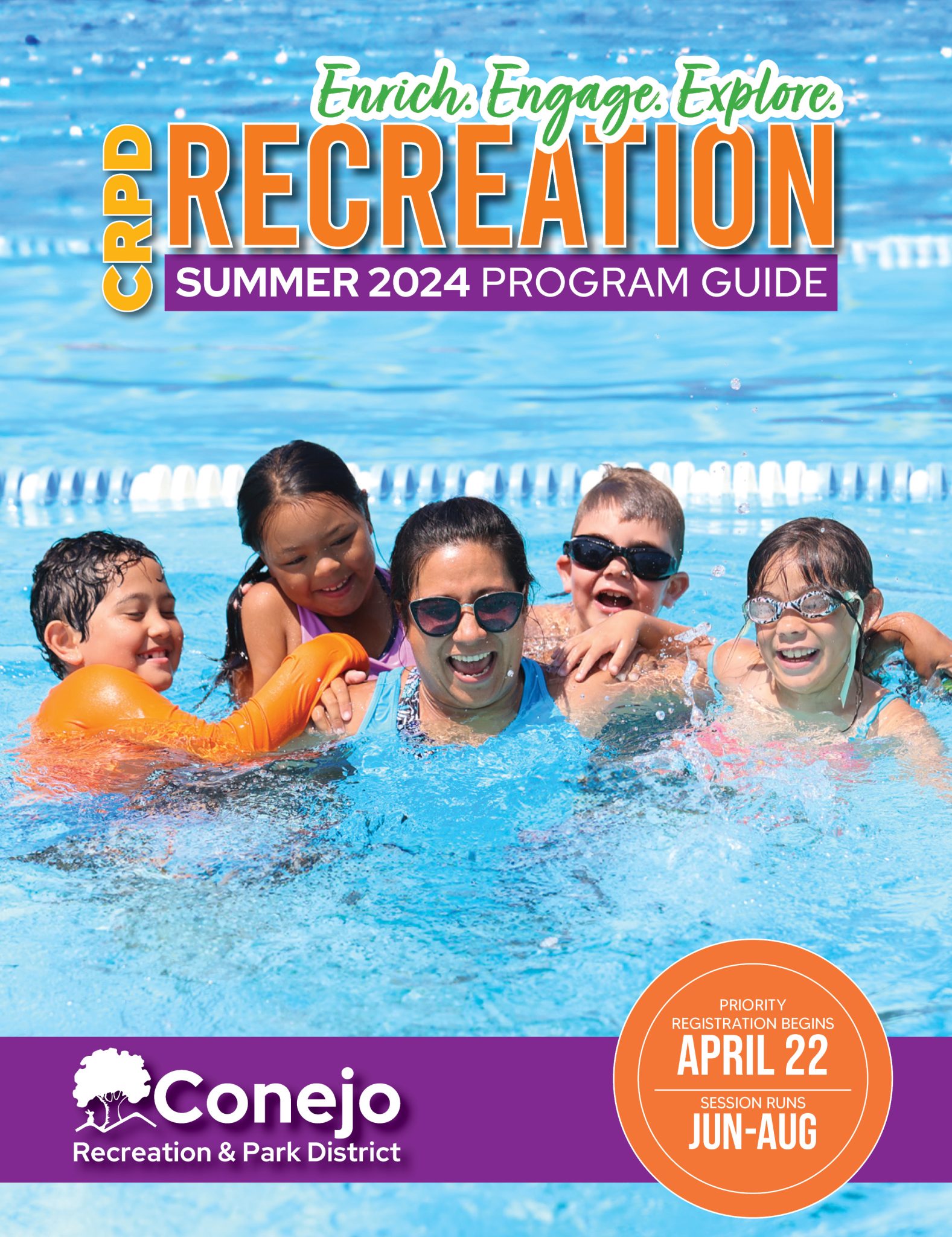 Image of CRPD Summer Program Guide Cover