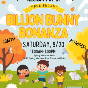 Flyer for Billion Bunny Bonanza